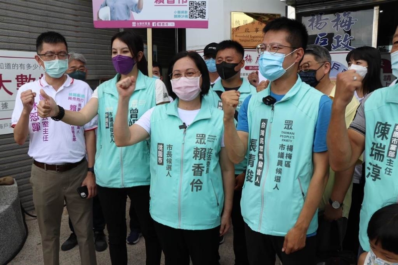 針對民進黨桃園市長參選人林智堅台大論文爭議關鍵人余正煌發聲明駁抄襲，民眾黨桃園市長參選人賴香伶痛批林作法不道德。圖為資料照。（蔡明亘攝）