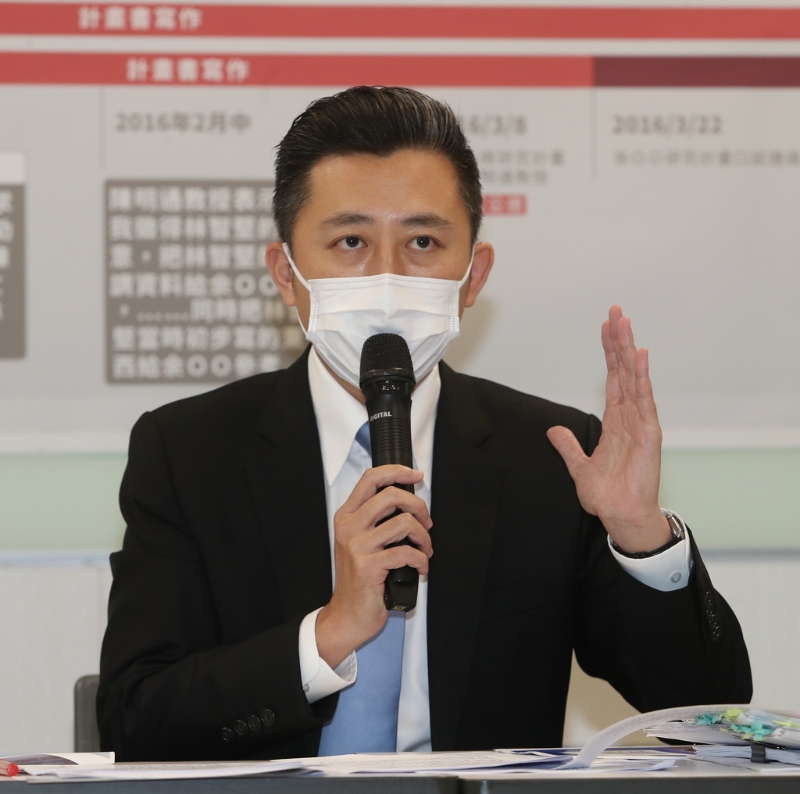 民进党桃园市长参选人林智坚。