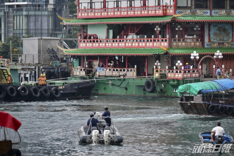 珍寶海鮮舫於今年6月啟航離港。資料圖片