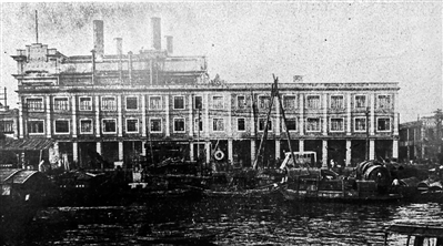 1909年，广东官方与华侨为主的民间商人合股，在五仙门发电厂旧址创立了广州历史上最早的电力公司。