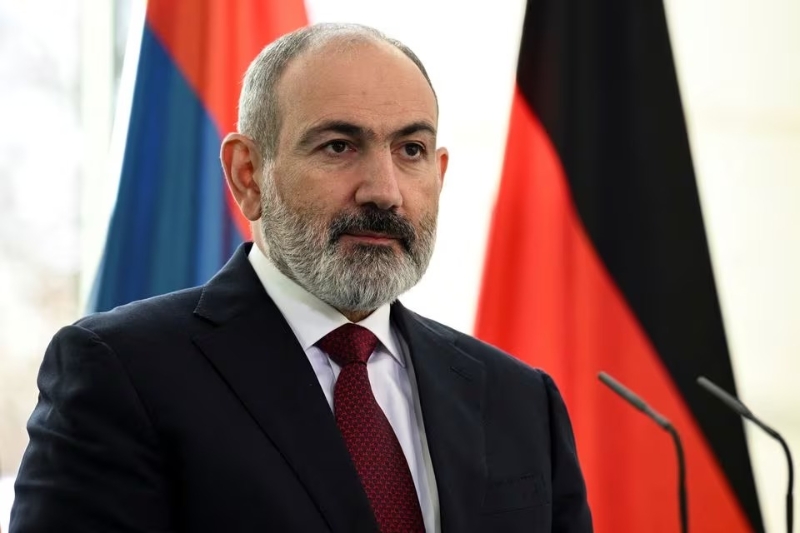 亚美尼亚总理帕希尼扬。路透社