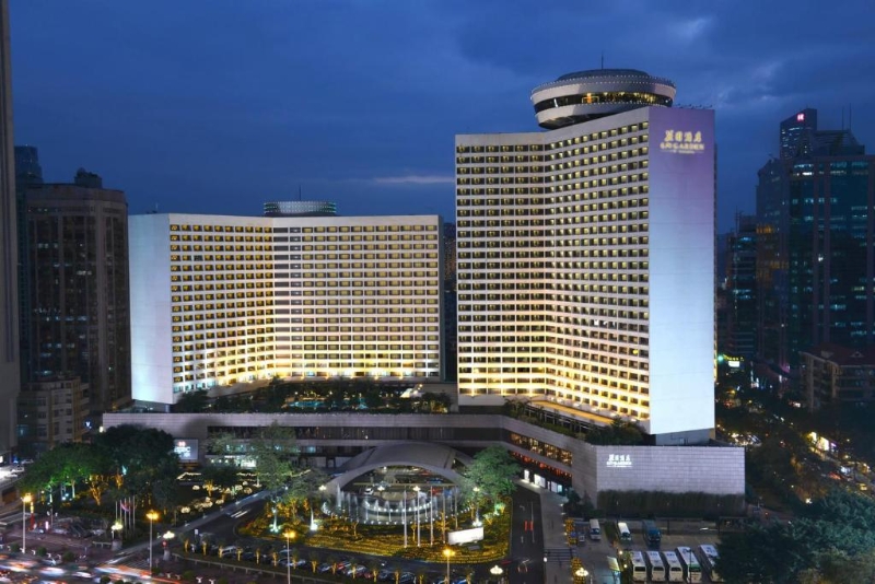 广州花园酒店坐落于广州越秀区，是广州首批豪华五星级酒店
