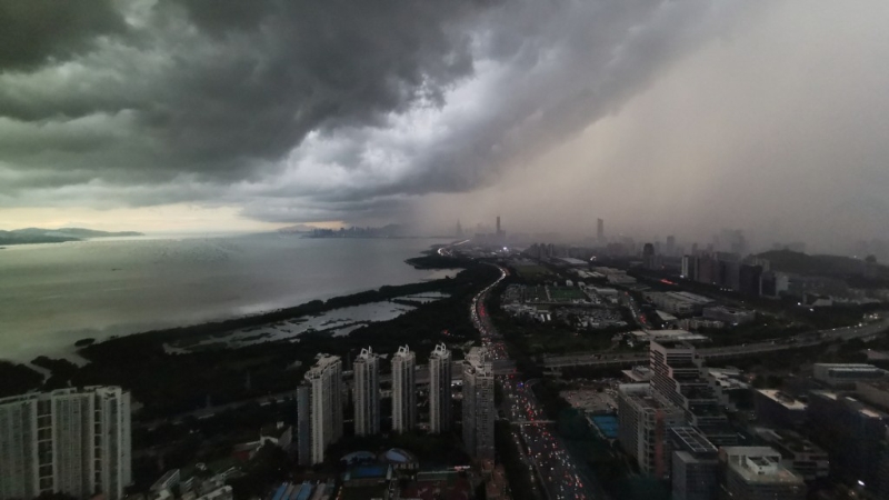 深圳周末起会再出现强对流天气