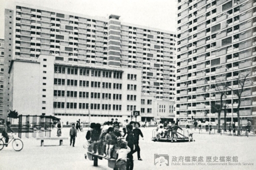 彩虹邨。 （1969-1970年）历史档案馆图片