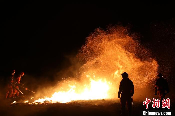 蒙古国草原火蔓延至中国边境呼伦贝尔目前明火已被扑灭