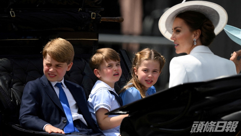 喬治王子及夏洛特公主將出席英女皇國葬。路透資料圖