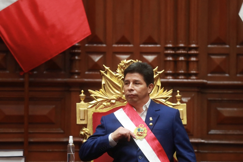 Peru's Castillo forced to stay in country as Cabinet crisis continues |  Reuters