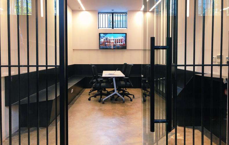 拘留室改為活動室及會議室。（圖片來源：香港青年協會領袖學院）
