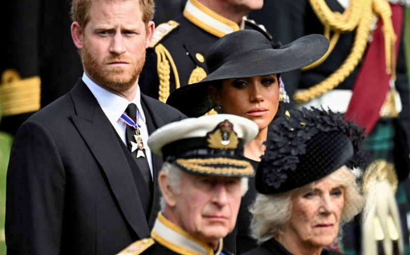 哈里王子與妻子梅根的Netflix紀錄片，大肆披露皇室秘辛。 路透社圖