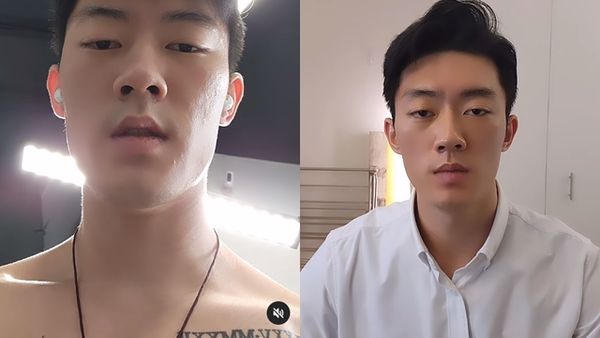 南韩前总统全斗焕的27岁孙子全宇元近日经常直播。 Instagram截图