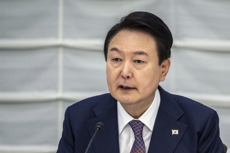 尹錫悅在東京出席韓日商務圓桌會議。