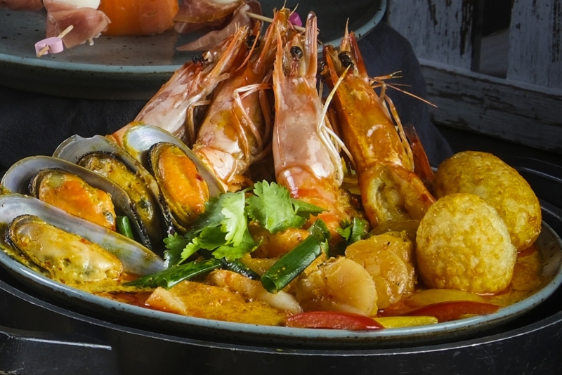 The Market復活節自助早午餐——泰式蛋咖喱海鮮