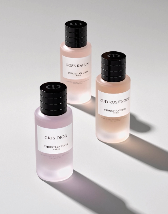 Dior全新LA COLLECTION PRIVÉE香熏美发喷雾系列