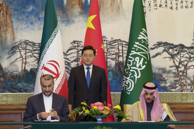 中国促成沙地和伊朗和解