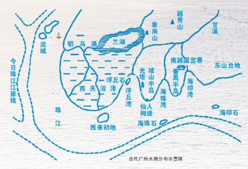 广州最早的码头“泥城”