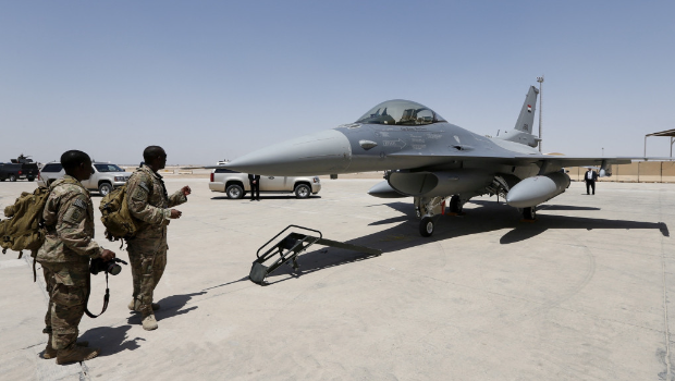 驻伊拉克的F16战机