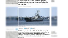 俄：摧毁乌克兰最后一艘军舰，乌：共摧毁18艘俄舰艇