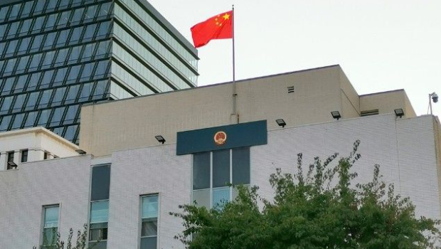 中国驻洛杉矶领馆。