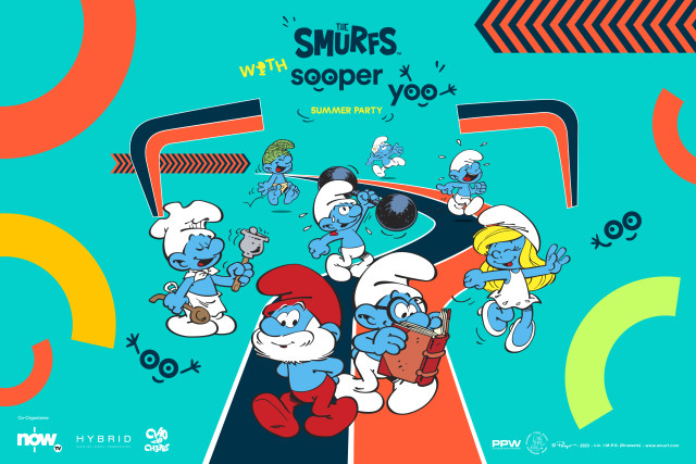 限定THE SMURFS蓝精灵 x Sooper Yoo室内游乐场玩侦探任务