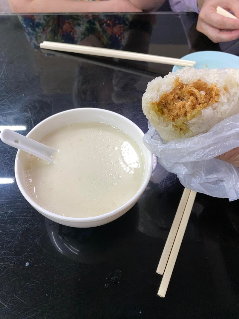 栥饭及咸豆浆