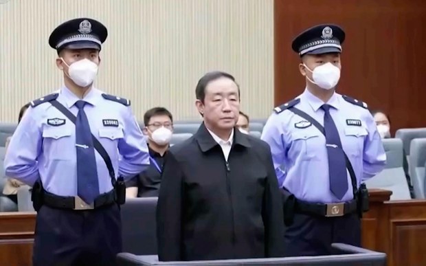 傅政华去年9月受审。