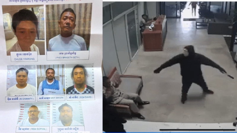 柬埔寨台湾毒贩被劫走案，多名疑犯落网，包括美籍华人和柬埔寨人