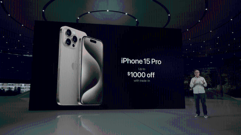 iPhone 15 Pro及iPhone 15 Pro Max本周五开始接受预订。