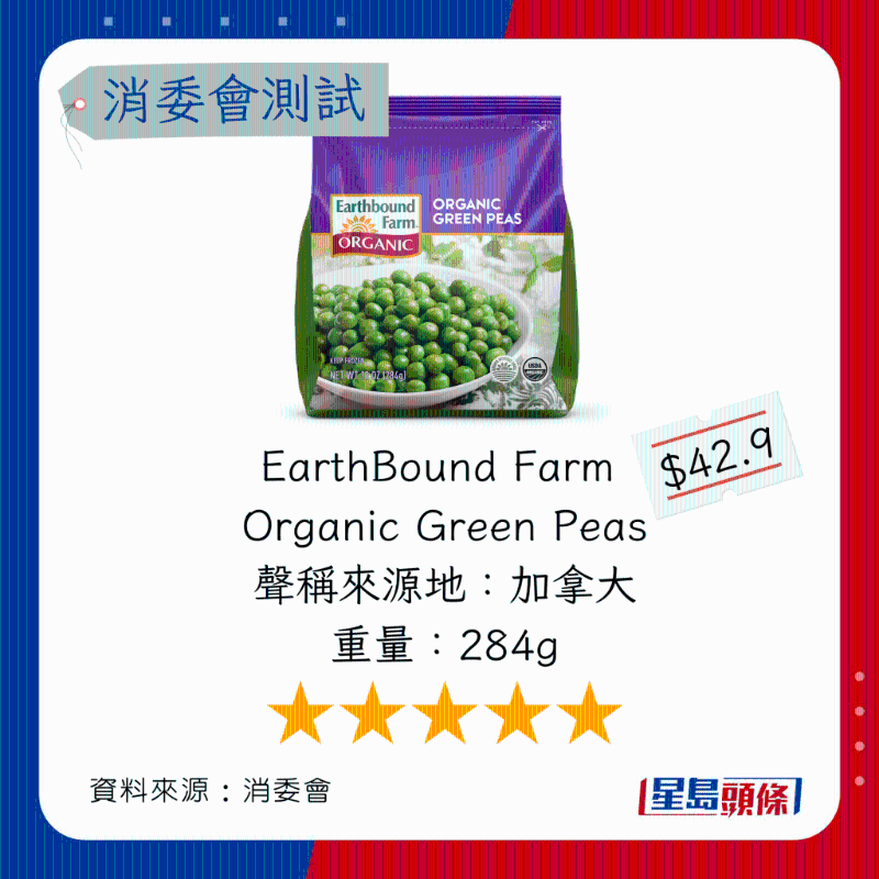 EarthBound FarmOrganic Green Peas