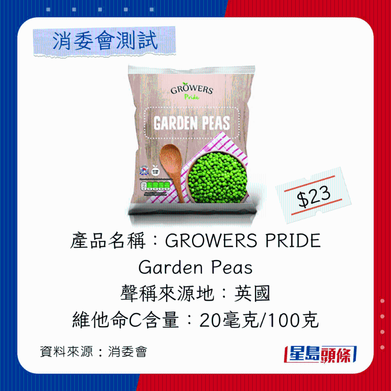 GROWERS PRIDE Garden Peas