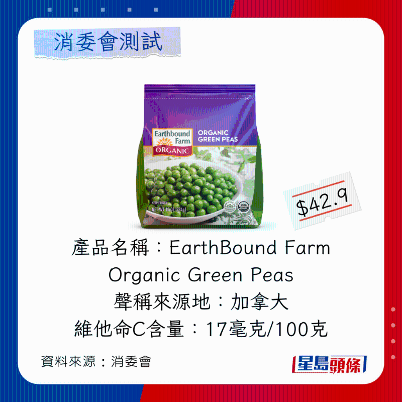 EarthBound Farm Organic Green Peas