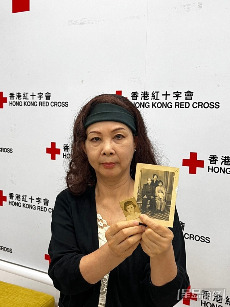 香港红十字会昨日（21日）举行记者会，为一名六旬妇女寻找家人。