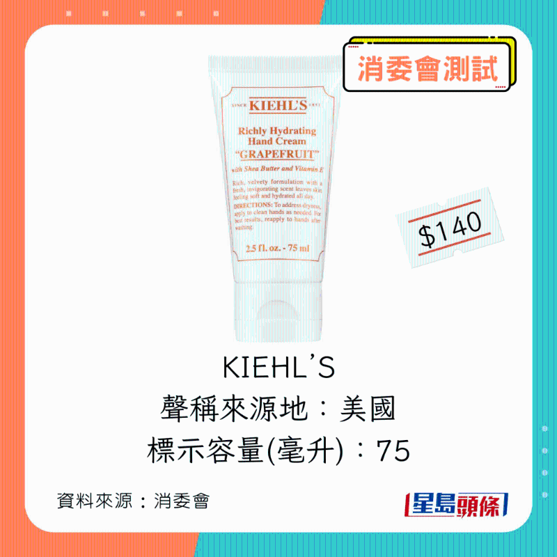 KIEHL'S 高效能润手霜