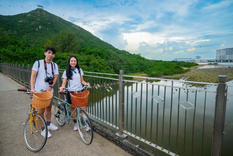 屯门单车线-《上山下海赏景色》