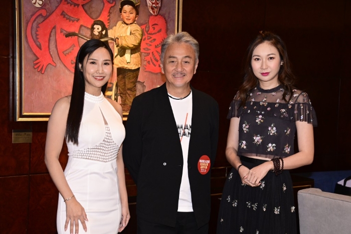 （左起）林宝玉、吴岱融与庄思敏今晚出席《大湾区100强品牌企业大奖》颁奖礼。