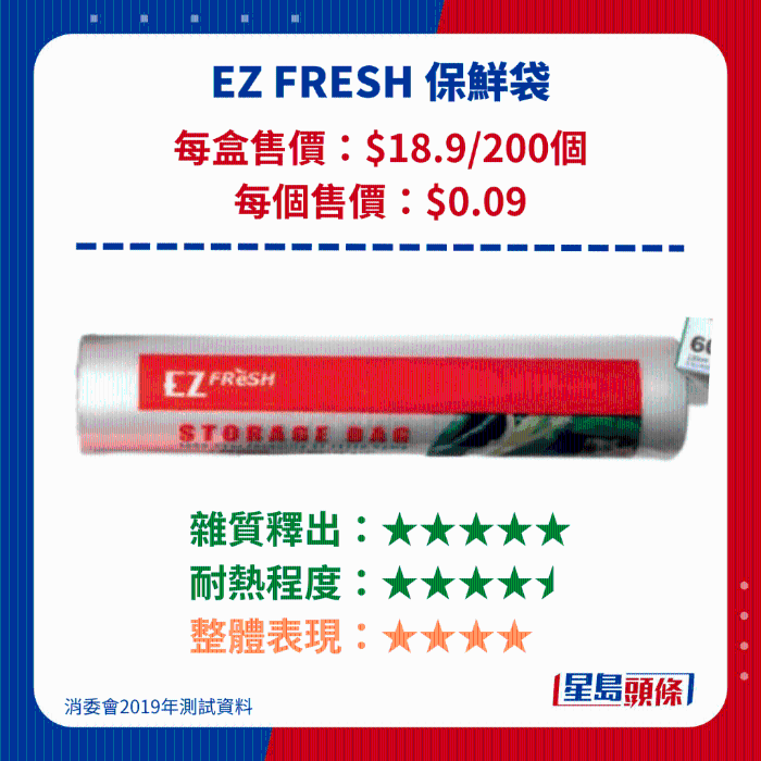 EZ FRESH 保鲜袋