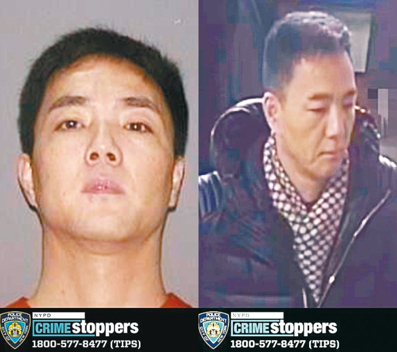 警方锁定华裔男子张明，是法拉盛41大道132-44 号路边开枪射杀华裔男子宋迪豪涉案嫌疑人，呼知情者提供讯息，通缉归案。 NYPD提供