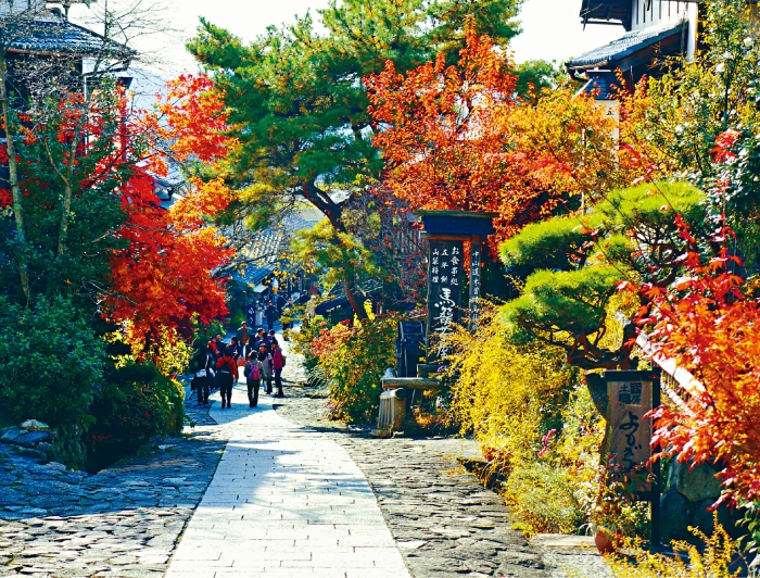 马笼宿是江户时代接连京都及东京的中山道重要驿站。