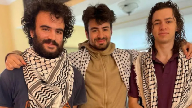 3名受袭的巴勒斯坦裔青年