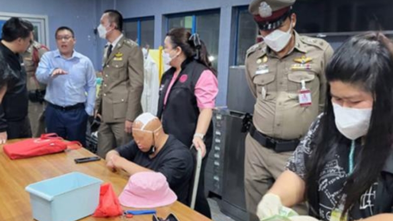 6名曼谷被捕中国乞丐禁止入境泰国10年。