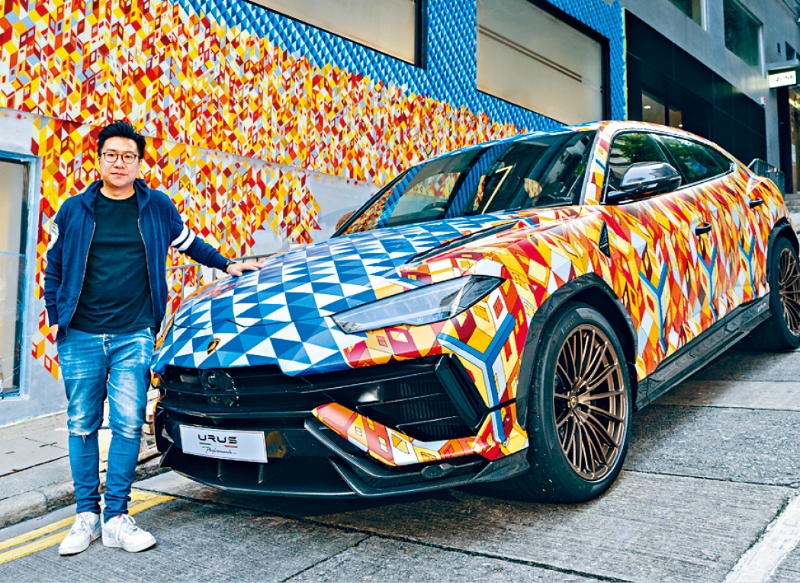 林宝坚尼香港董事黄卓徽认为现时汽车已演变成为移动的艺术品。