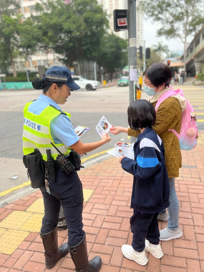 交通部一连串教育宣传活动，牵涉行人的严重或死亡交通意外数字，今年第三季较去年同期大跌5成。