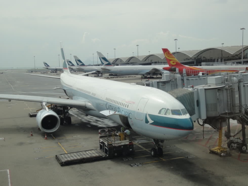 香港的国泰航空排第9