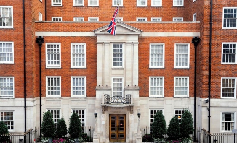 伦敦诊所拥有一家领先的癌症中心。 网上图片