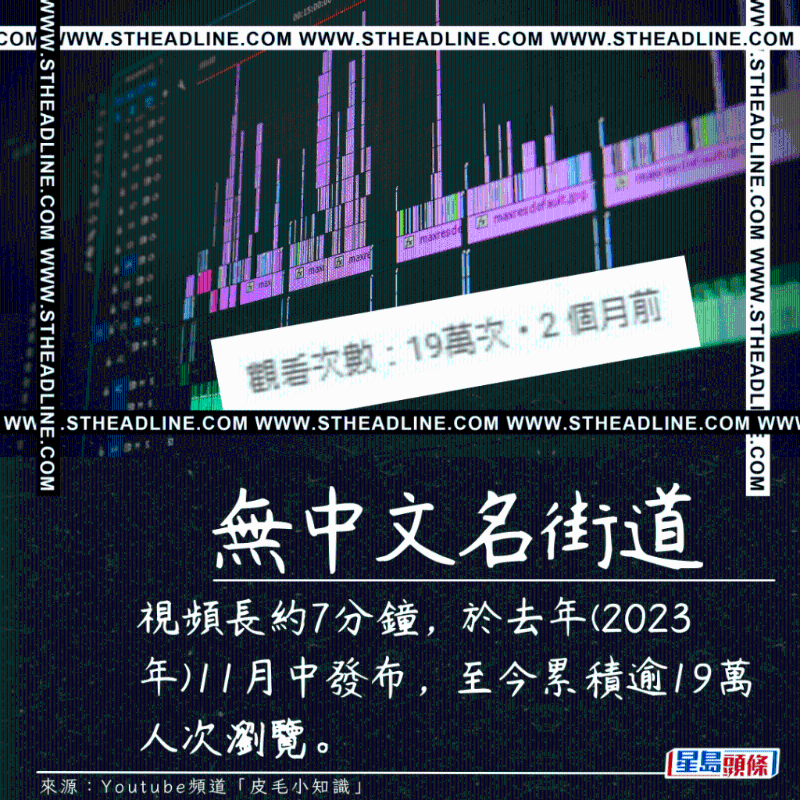 视频长约7分钟，于去年（2023年）11月中发布，至今累积逾19万人次浏览。