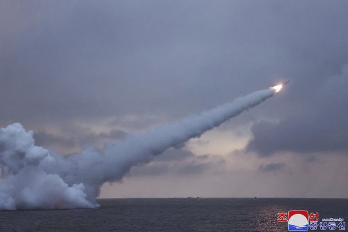 朝鲜一周内第3度发射潜射巡航导弹。美联社