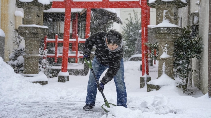 关东地区预计出现大雪，当中包括东京。