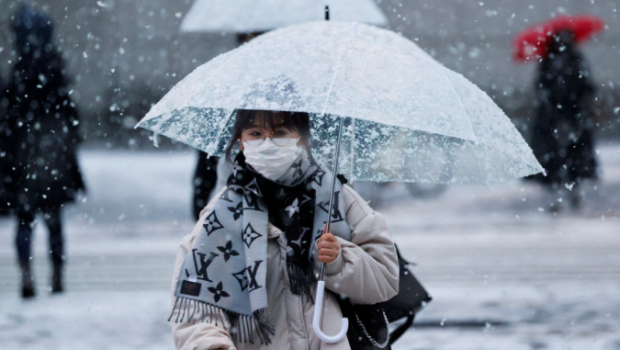 日本气象厅预测关东甲信地方山区从明天中午过后到2月6日上午将降大雪。