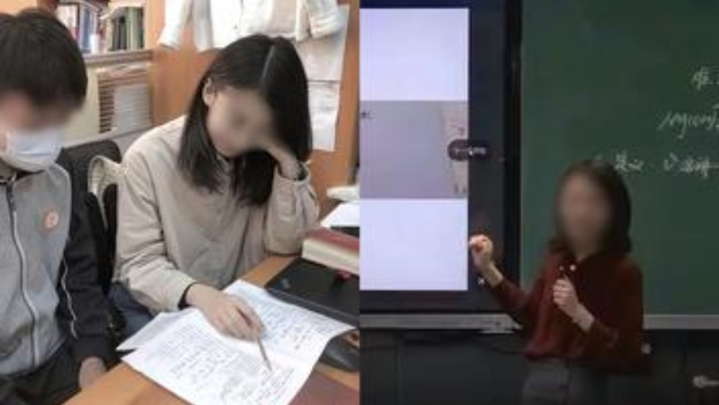 露骨聊天记录被公开，出轨16岁男生的上海女教师反映丈夫泄露私隐，警方尚未立案。