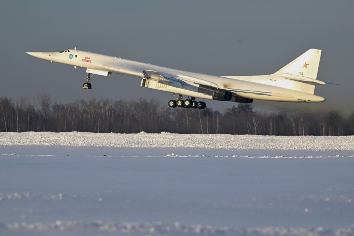 图-160M是俄罗斯联邦“三位一体”核力量的重要组成部分。