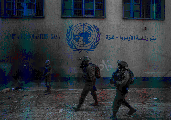 以军宣称在联合国于加沙的总部地下找到一条供哈马斯成员使用的地下通道。